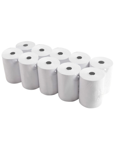 Rollo sumadora termico q-connect 80 mm ancho x 60 mm diametro sin bisfenol a