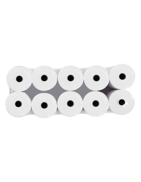Rollo sumadora termico q-connect 80 mm ancho x 60 mm diametro sin bisfenol a