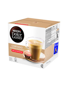 Cafe dolce gusto cortado descafeinado caja monodosis de 16 unidades
