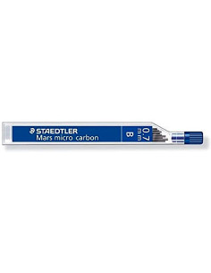 Minas staedtler mars micro grafito 0,7 mm b tubo con 12 unidades 2