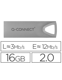 Memoria usb q-connect flash premium 16 gb 2.0