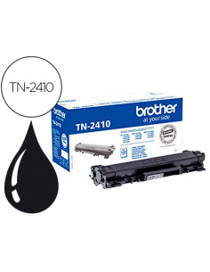 Toner brother tn-2410 para dcp-l2510 / 2530 / 2550 / hl-l2375 negro 1200 pag