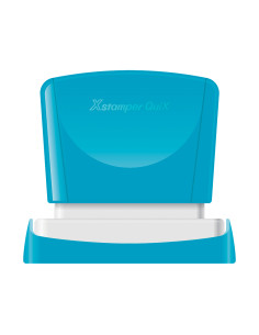 Sello x'stamper quix personalizable color negro medidas 16x48 mm q-11 2