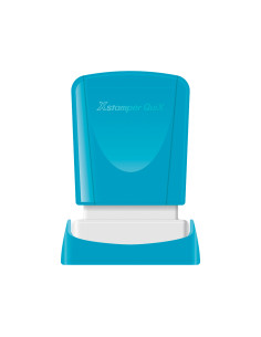 Sello x'stamper quix personalizable color rojo medidas 11x25 mm q-04 2