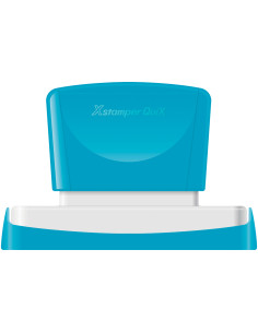 Sello x'stamper quix personalizable color rojo medidas 28x78 mm q-24 2