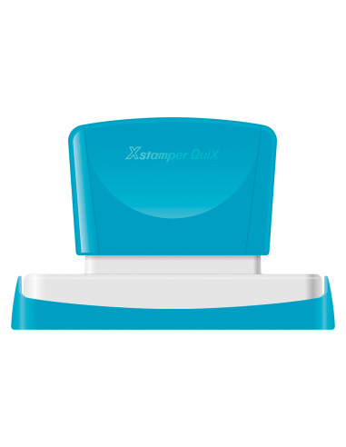 Sello x'stamper quix personalizable color rojo medidas 16x83 mm q-26