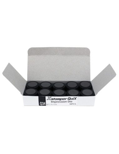Almohadilla x'stamper quix para sello q-34