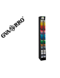 Cartulina guarro din a4 185 gr contenido  "c " 100 hojas x 12 colores