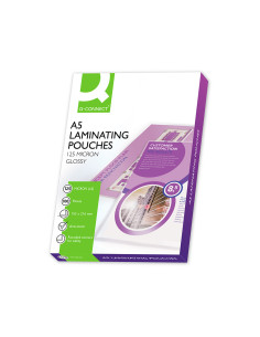 Bolsa de plastificar q-connect 153 x 216 mm din a5 125 mc autoadhesivas caja de 100 unidades 2