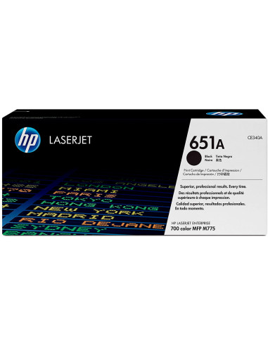 Toner hp 651a laserjet mfp m775dn / m775f / m775z / m775z negro 13.500 paginas