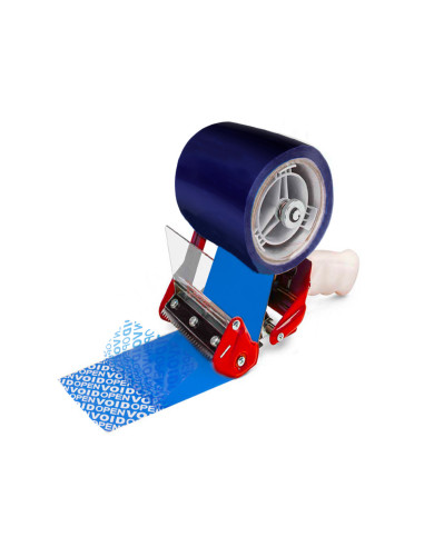 Cinta seguridad q-connect precinto postal azul 35 mt x 33 mm