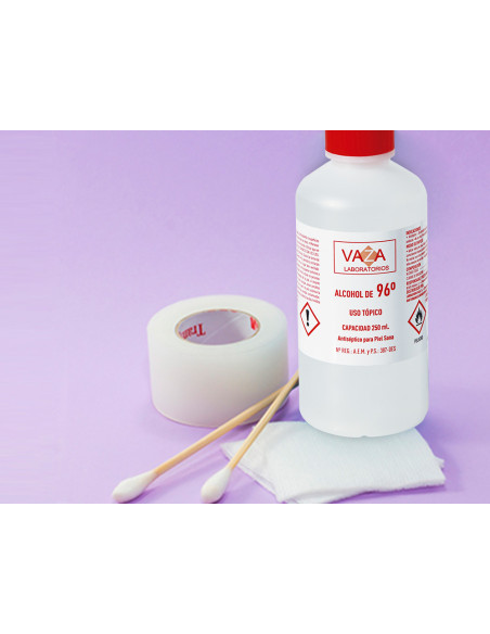 Alcohol etilico vaza de 96º bote de 250 ml
