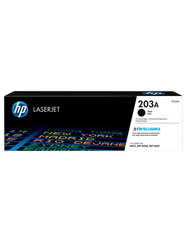 Toner hp 203a laserjet pro m254 / mfp m280 / mfp m281 negro 1400 paginas