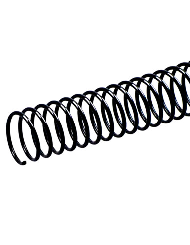 Espiral metalico q-connect 64 5:1 44mm 1,2mm caja de 25 unidades