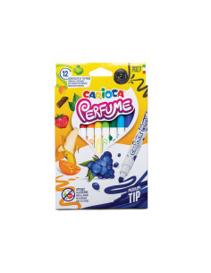 Rotulador carioca perfume xplosion caja de 12 unidades colores surtidos 2