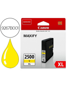 Ink-jet canon pgi 2500 xl maxify ib4050 / mb5050 / mb5150 / mb5155 / mb5350 / mb5450 amarillo 1520 paginas