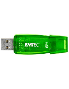 Memoria usb emtec flash c410 64 gb 2.0 verde 2