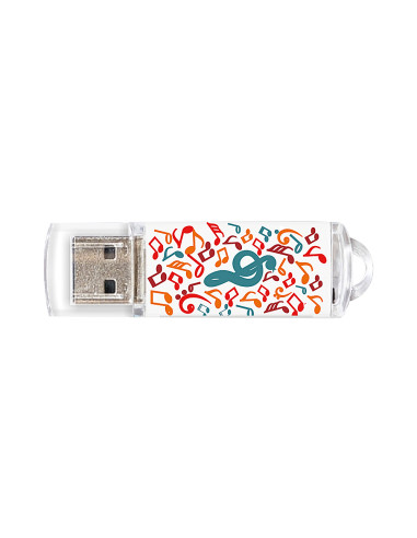 Memoria usb techonetech flash drive 16 gb 2.0 music dream