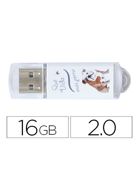 Memoria usb techonetech flash drive 16 gb 2.0 que vida mas perra
