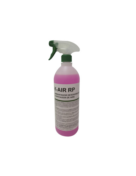 Ambientador spray ikm k-air aroma ropa limpia botella de 1 litro