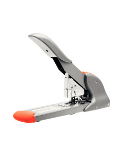 Grapadora rapid fashion hd210 plata/naranja capacidad 210 hojas usa grapas 9/8-24 y 23/8-24 2