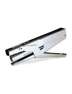 Grapadora tenaza rapid e10 cromado/negro capacidad 15 hojas usa grapas n 10 2