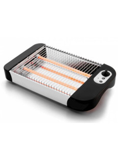 Tostador lacor plano potencia 600w con bandeja recogemigas 36x21x6,5 cm 2