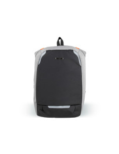 Mochila para portatil q-connect 18 " negra / gris poliester impermeable 460x170x310 mm