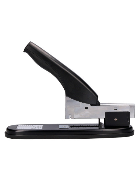 Grapadora q-connect kf02293 metalica capacidad 150 hojas color negro