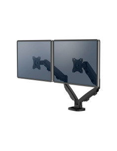 Brazo para monitor fellowes serie eppa ajustable altura 2 pantallas normativa vesa hasta 10 kg negro 2