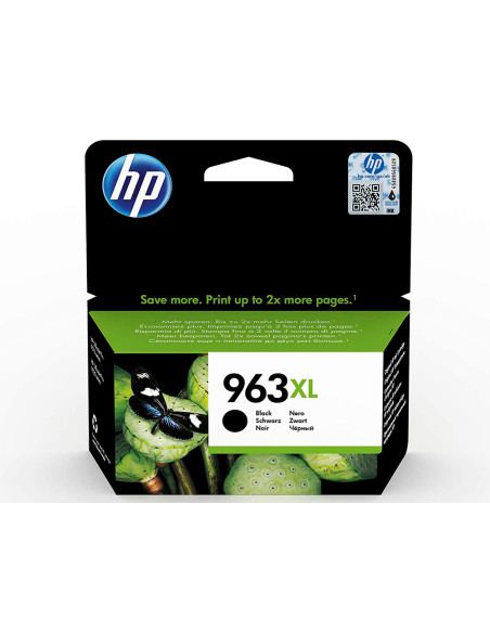 Ink-jet hp 963 xl officejet pro 9010 / 9020 / 9022 / 9023 / 9025 negro 2000 paginas