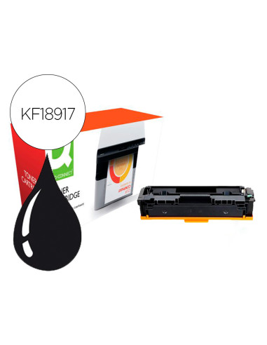 Toner compatible q-connect canon lbp611k i-sensys lbp610 negro alto rendimiento 2800 paginas