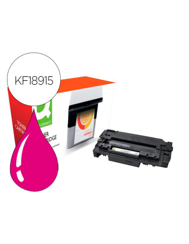 Toner compatible q-connect canon lbp710m i-sensys lbp-710 / 712 magenta 10000 paginas