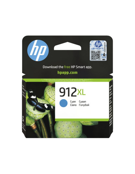 Ink-jet hp 912 xl officejet 8010 / 8020 / 8035 cian 825 pag
