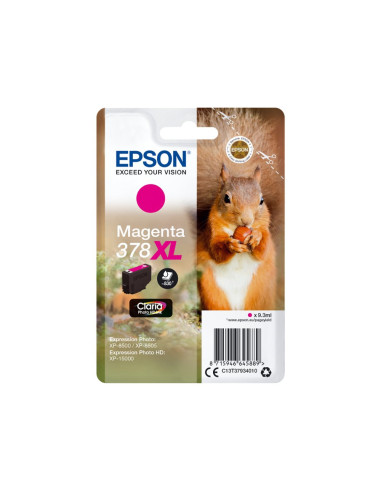 Ink-jet epson 378 xl expression home xp-8605 / 8606 / xp-15000 / xp-8500 / 8505 magenta 830 pag