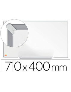 Pizarra blanca nobo ip pro 32 " lacada magnetica 710x400 mm