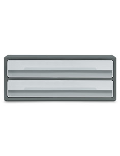 Fichero cajones de sobremesa cep moov up reciclado 80% 2 cajones color gris 275x369x146 mm 2