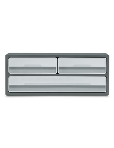 Fichero cajones de sobremesa cep moov up reciclado 80% 3 cajones color gris 275x369x146 mm 2