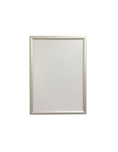 Marco porta anuncios q-connect din a4 marco de aluminio 24x32,7x1,2 cm