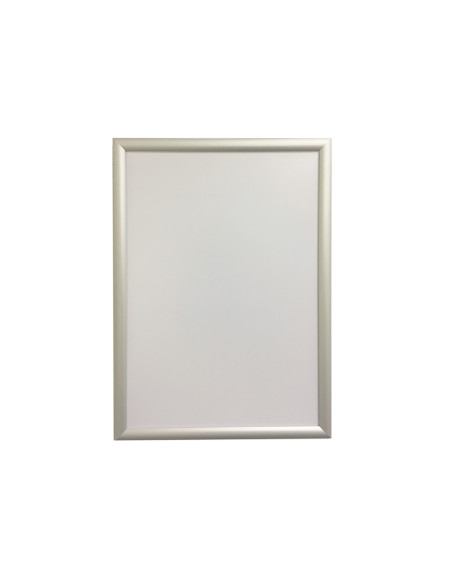 Marco porta anuncios q-connect din a4 marco de aluminio 24x32,7x1,2 cm