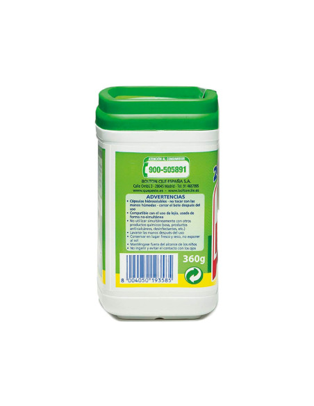 Elimina olores wc net fosas septicas capsula de 18 gr caja de 20 unidades