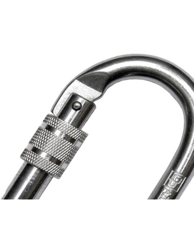 Mosqueton faru acero galvanizado virola 19 mm resistencia 25 kn