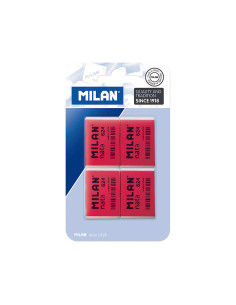 Goma de borrar milan nata 624 blister de 4 unidades 2