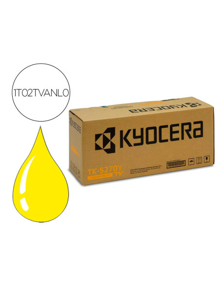 Toner kyocera tk5270y amarillo para ecosys m6230 / 6630cidn