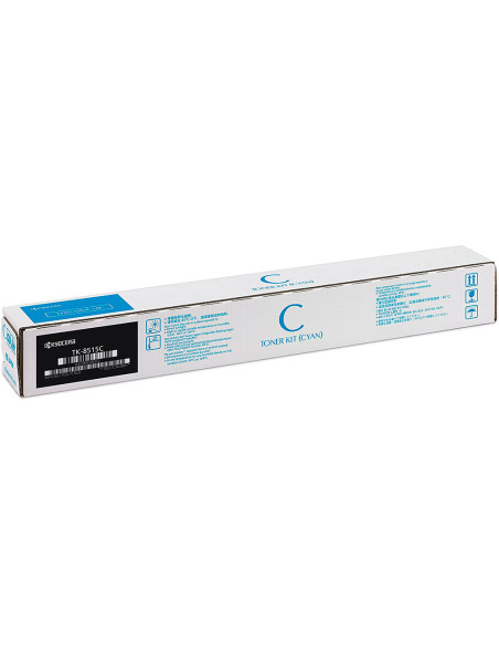 Toner kyocera tk-8515c cyan para taskalfa 5052ci / 6052ci (1t02ndcnl0)