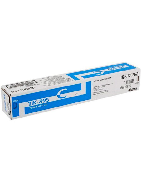 Toner kyocera -mita tk895c fsc-8020mcp / 8025mcp / c8520 / c8525 laser cian tk895c