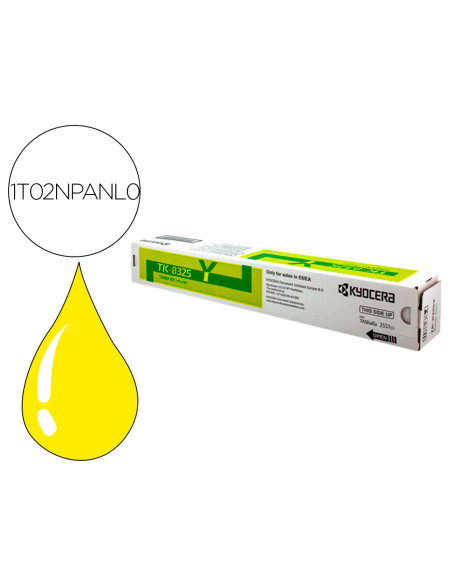 Toner kyocera -mita toner amarillo tk8325y