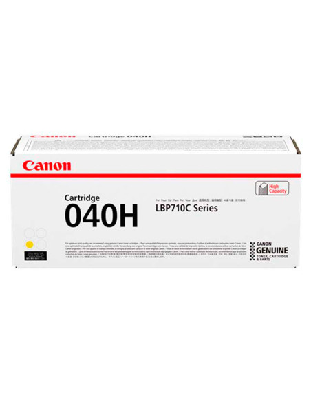 Toner canon 040hy alta capacidad lbp710 lbp712 amarillo