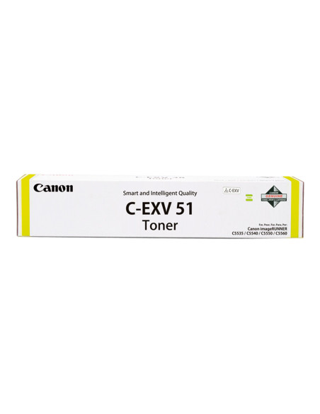 Toner canon exv51 ir c5335 c5540 c55000 amarillo
