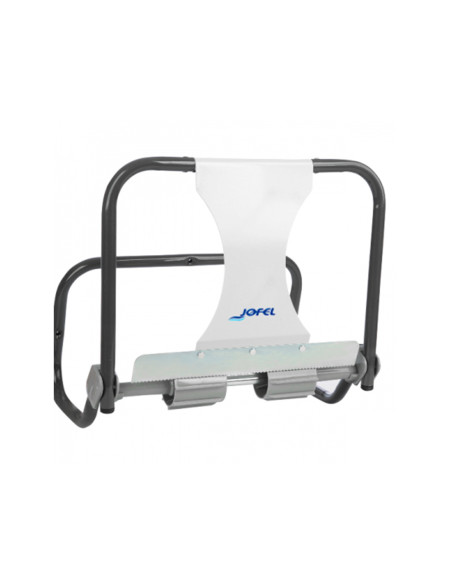 Portabobina industrial jofel metalico mural con sierra de corte para bobinas de hasta 500 m 435x416x285 mm